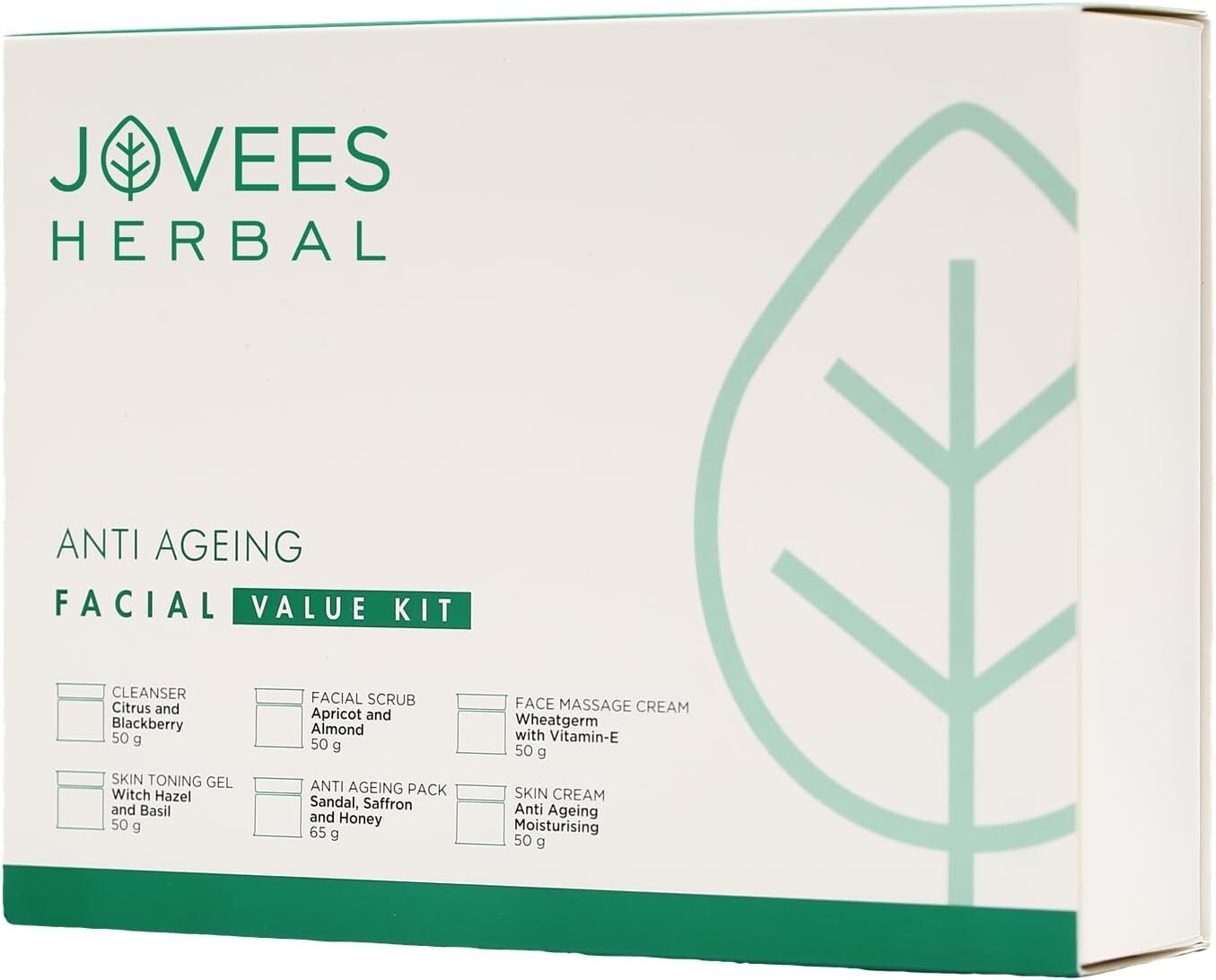 JOVEES Anti Ageing Facial Value Kit 315GM Free Shipping